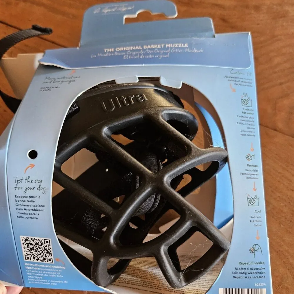 Baskerville Ultra‎ Dog Muzzle Size 5 | New Comfortable Canine Muzzle
